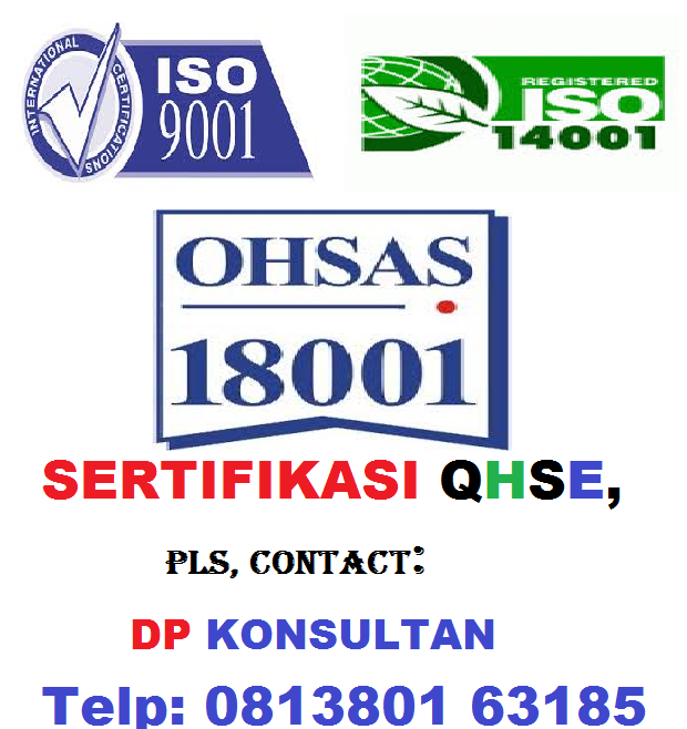sertifikasi iso qhse