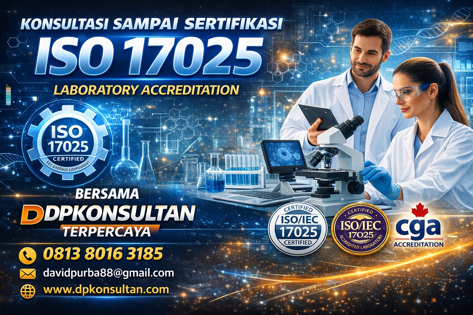 JASA KONSULTASI SAMPAI SERTIFIKASI ISO 17025