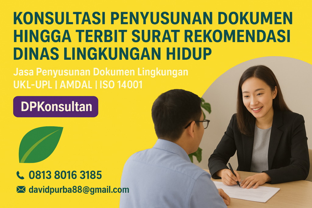 JASA PENYUSUNAN DOKUMEN UKL-UPL I amdal I ISO 14001