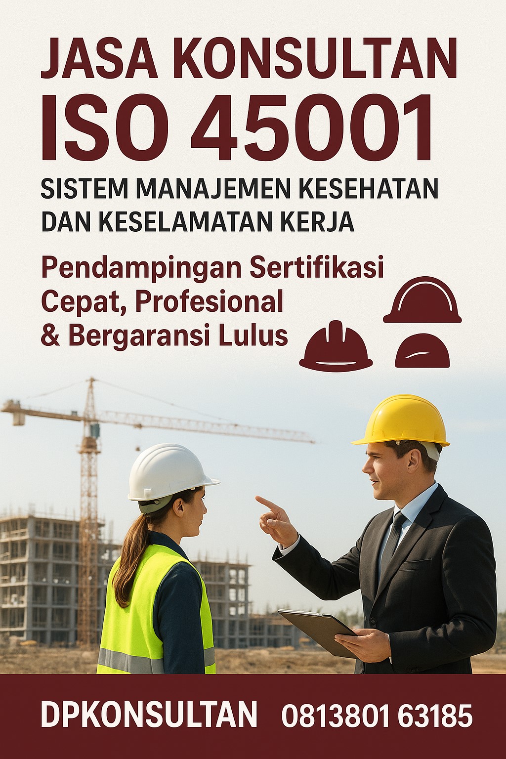 Konsultan ISO 45001 I jasa sertifikasi ISO 45001 indonesia