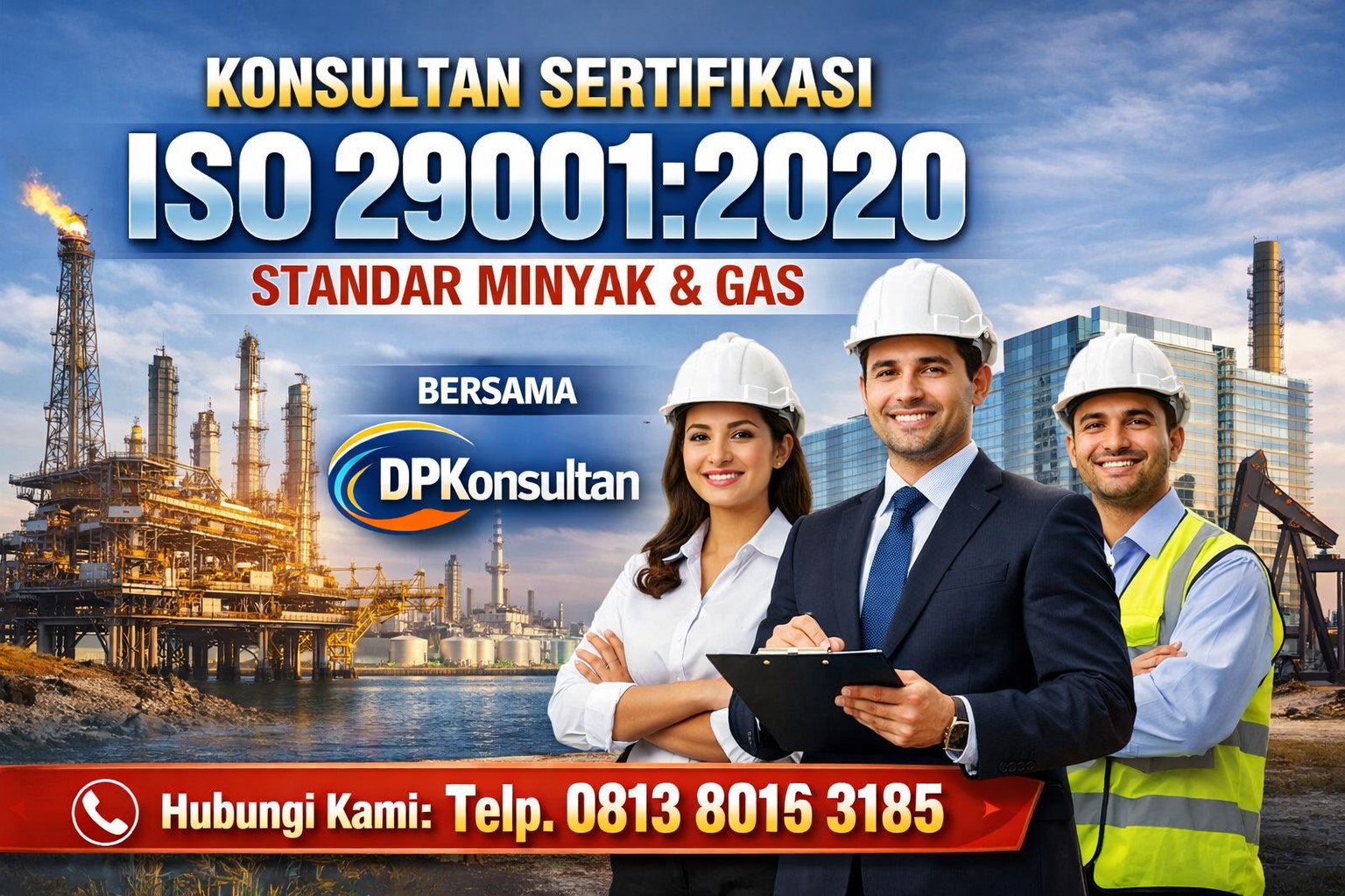 KONSULTAN IMPLEMENTASI ISO 29001 BIDANG PERMINYAKAN