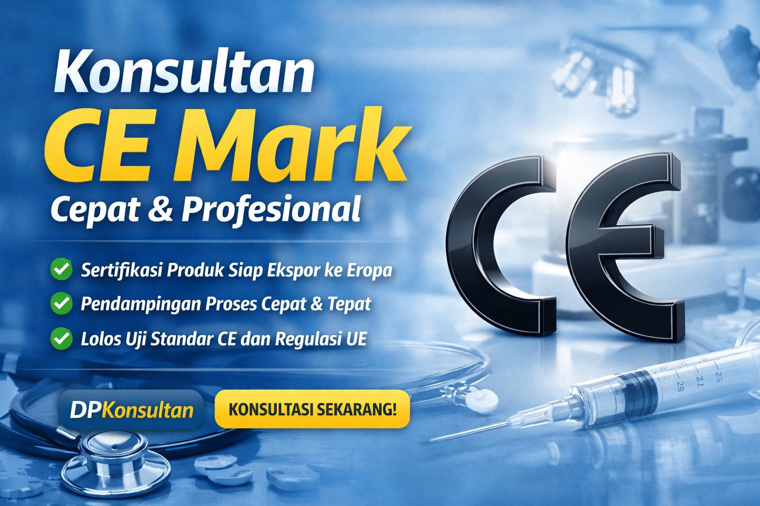 jasa sertifikasi CE Mark produk Indonesia