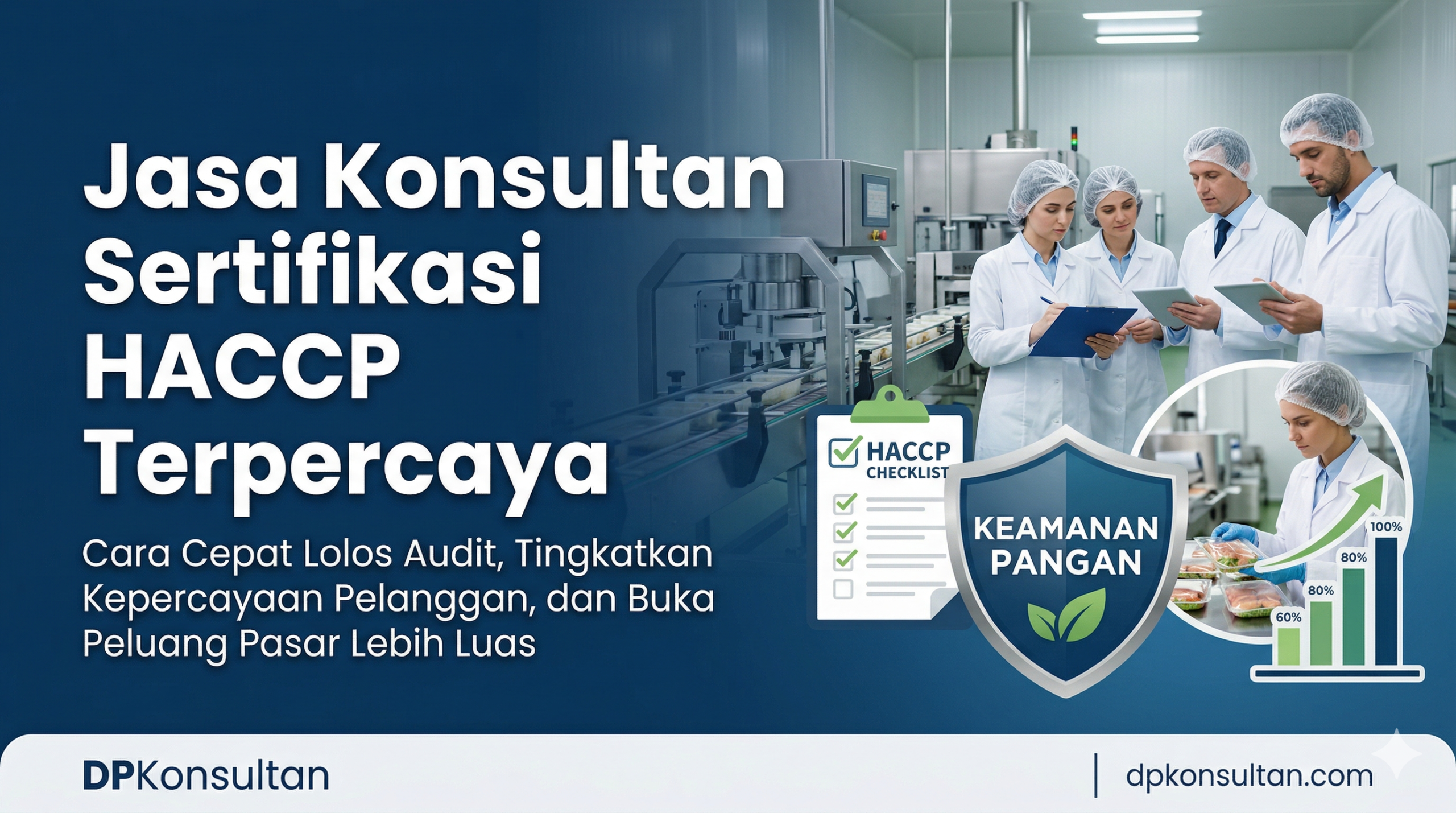 Jasa Konsultan Sertifikasi HACCP untuk industri pangan - DPKonsultan