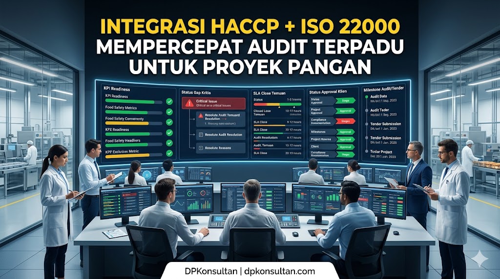 Integrasi HACCP + ISO 22000 untuk Proyek Pangan: Audit dan Approval Lebih Cepat