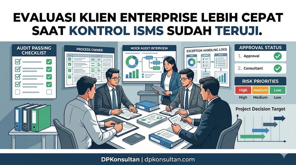 Audit Readiness ISO 27001 untuk Proyek Enterprise: Tutup Gap Sebelum Audit