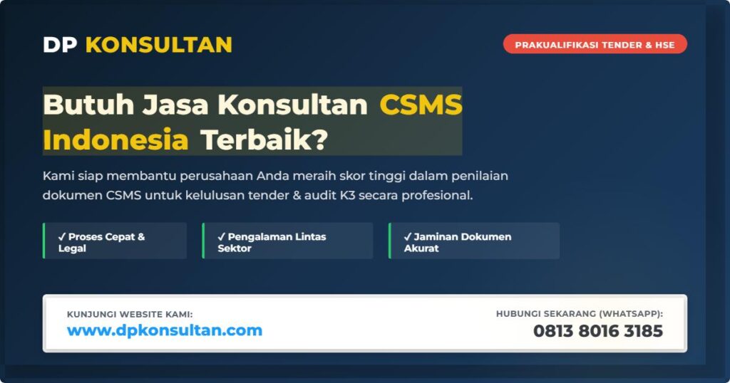 Jasa Konsultan CSMS Indonesia