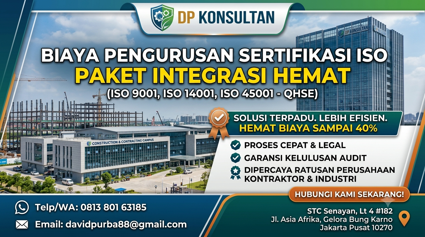 Biaya Pengurusan Sertifikasi ISO Paket Integrasi Hemat | DP Konsultan