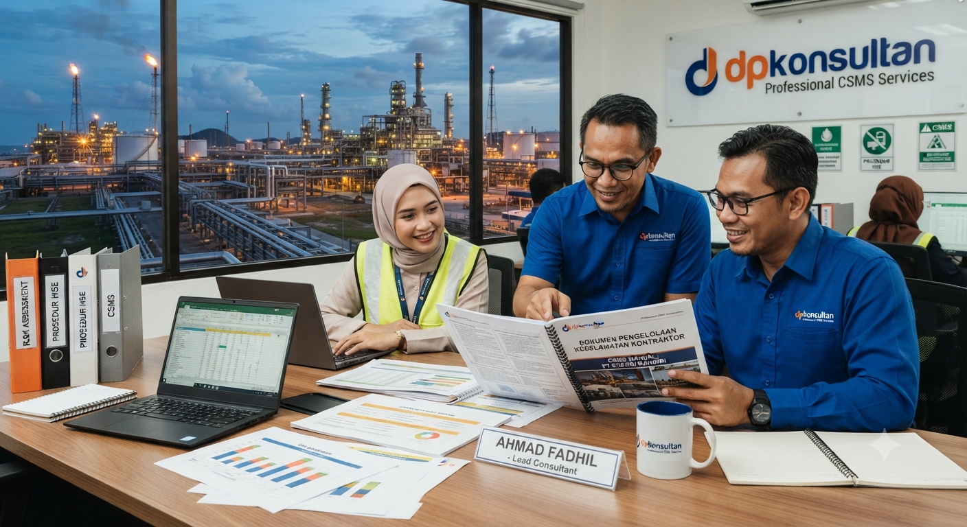 layanan penyusunan dokumen CSMS profesional untuk perusahaan Bersama DPKonsultan