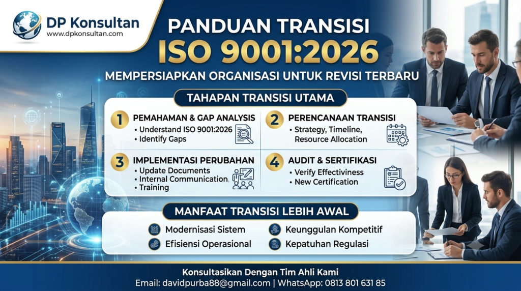 Panduan Transisi ISO 9001:2015 ke ISO 9001:2026 Versi Terbaru