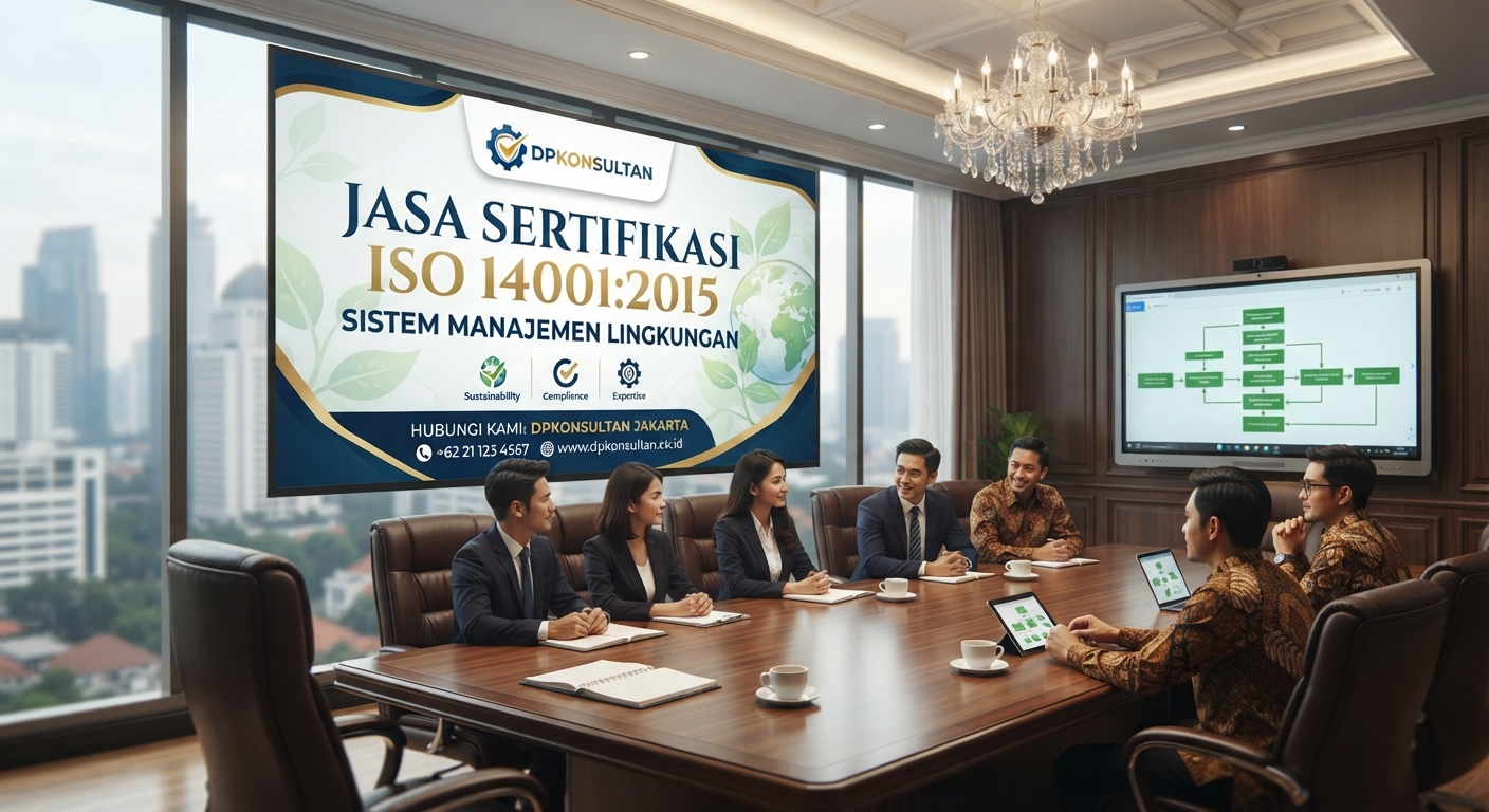 Jasa sertifikasi ISO 14001:2015 DPKonsultan Jakarta