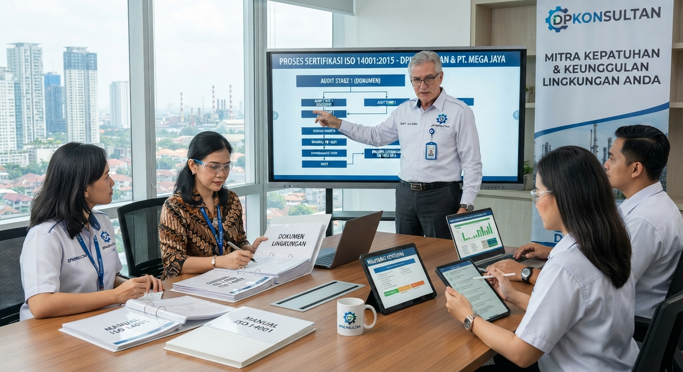 Konsultan ISO 14001 DPKonsultan mendampingi proses sertifikasi klien